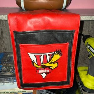 Winston Red and Black Cup Holder for your Couch